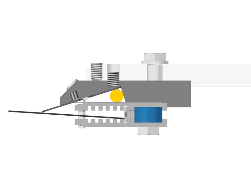 crepilanCSemiFlexibleCrepingBladeHolderWithLadderSystem